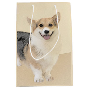 Pembroke Welsh Corgi Painting - Original Hund Art