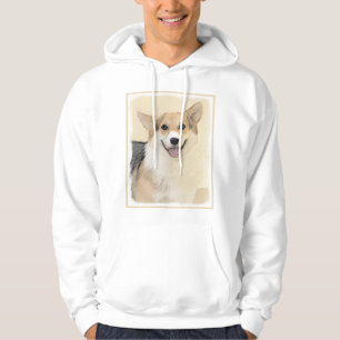Pembroke Welsh Corgi Painting - Original Hund Art Munkjacka