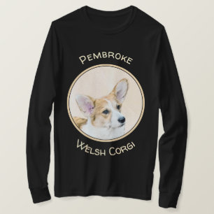 Pembroke Welsh Corgi Painting - Original Hund Art T Shirt