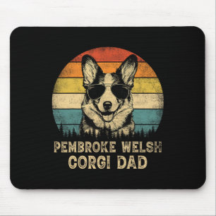 Pembroke Welsh Corgi Pappa Hundälskare Fars dag T Musmatta