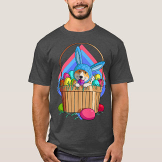 Pembroke Welsh Corgi Påskägg Bunny Hund1056 T Shirt