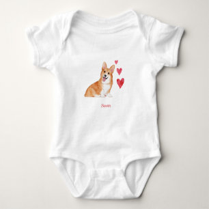 Pembroke Welsh Corgi Personlig Hund T Shirt