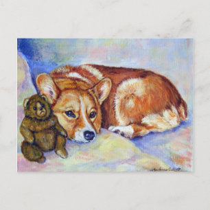 Pembroke Welsh Corgi Postcards Vykort