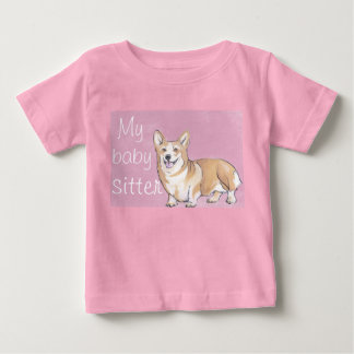 Pembroke Welsh Corgi röd jumper 24 månader T-shirt