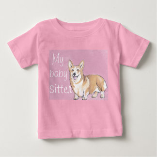 Pembroke Welsh Corgi röd jumper 24 månader Tee