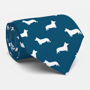 Pembroke Welsh Corgi Silhouettes Mönster Slips