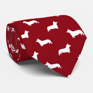 Pembroke Welsh Corgi Silhouettes Mönster Slips