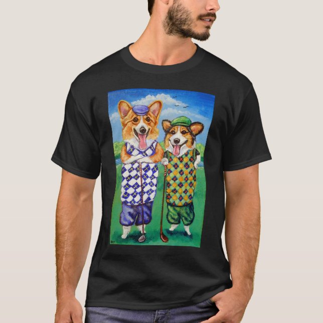 Pembroke Welsh Corgi T Shirt (Framsida)