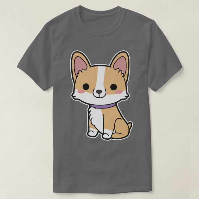 Pembroke Welsh Corgi  T Shirt (Design framsida)
