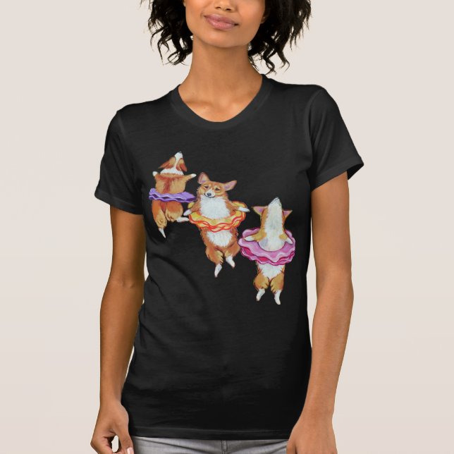 Pembroke Welsh Corgi Tee Shirt (Framsida)