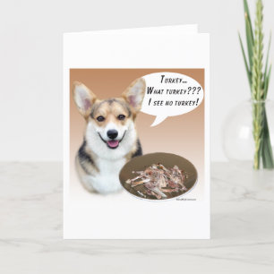 Pembroke Welsh Corgi Turkiet Helgkort