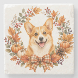 Pembroke Welsh Corgi-underlägg Stenunderlägg