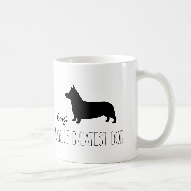 Pembroke Welsh Corgi - Världsmästare Hund Anpassni Kaffemugg (Höger)