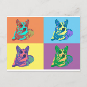 Pembroke Welsh Corgi vykort