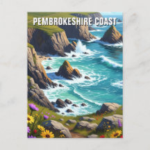 Pembrokeshire Kusten nationalpark Wales