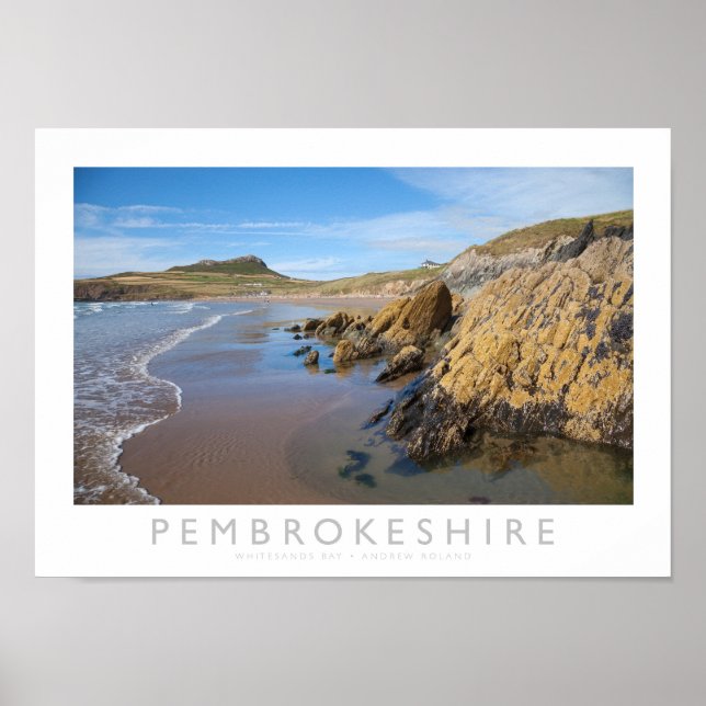 Pembrokeshire Poster (Framsidan)