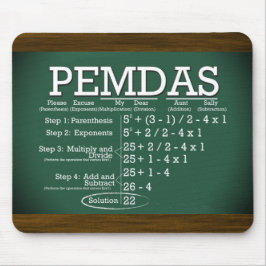 PEMDAS Mousepad Musmatta