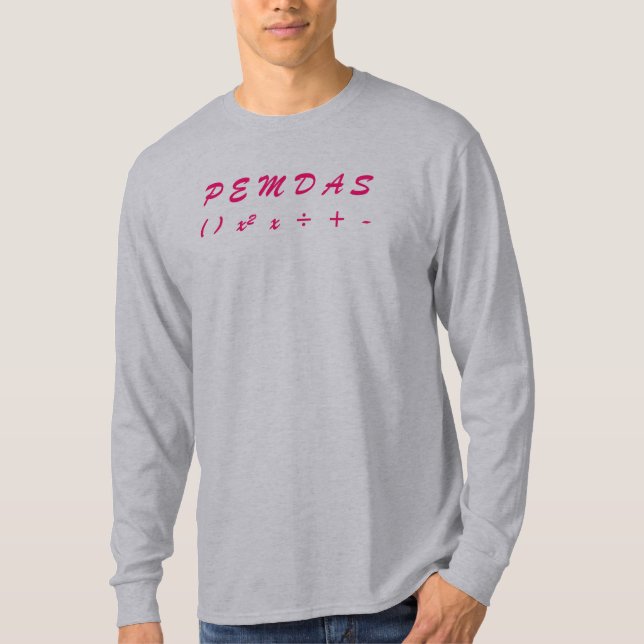 PEMDAS TEE (Framsida)