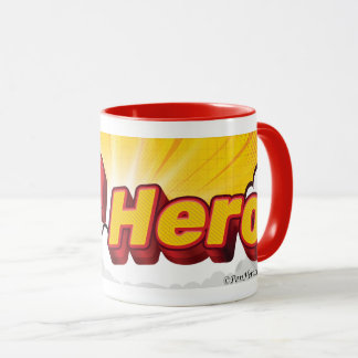 Pen Hero BOLD Logotyp Mugg