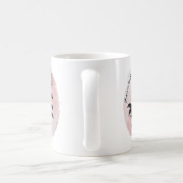 Pen och Bläck Ro Teckning om Rosa - Fokus på skönh Kaffemugg
