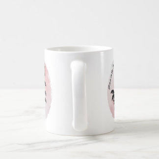 Pen och Bläck Ro Teckning om Rosa - Fokus på skönh Kaffemugg