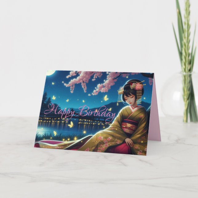 Pen Pal Friend Birthday-kort Kort (Framsida)