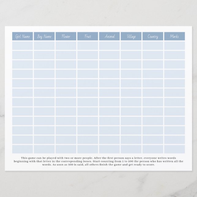 Pen & Pappert spel för familj, vänner, Party (Framsida)