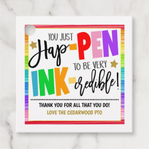 Pen Tack Gift-Märkre Gåvor Etiketter