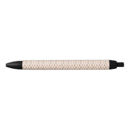 Pen with a light pink floral pattern