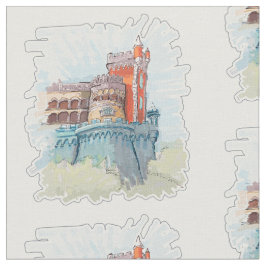 Pena Palace i Sintra, Portugal Tyg