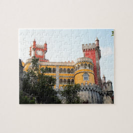 Pena Palace, Sintra, nära Lissabon, Portugal, Euro Pussel