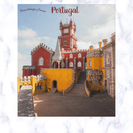Pena Palace Sintra Portugal Vykort