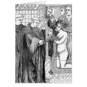 Penance av Henry II Hälsningskort