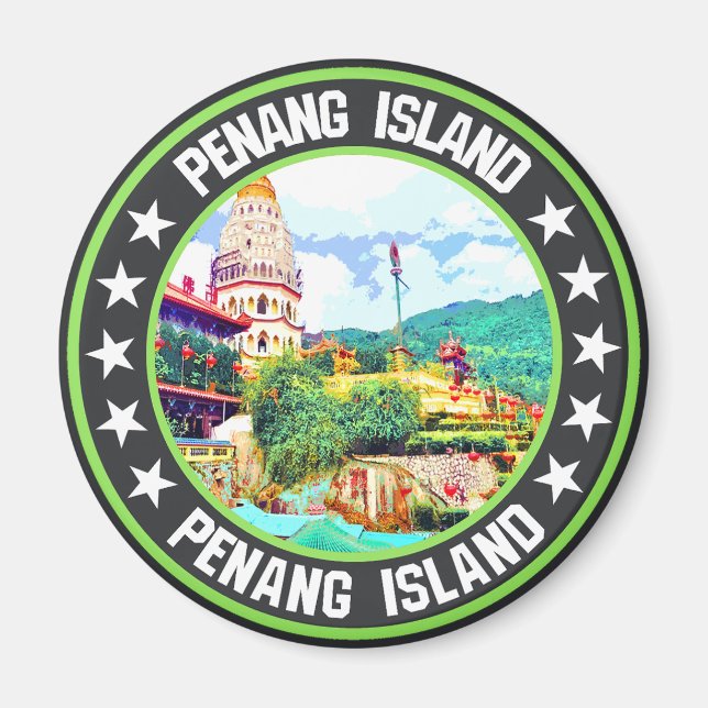 Penang Island Magnet (Framsidan)