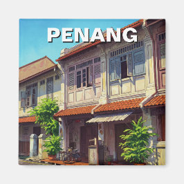 Penang Malaysia Heritage Townhouse Travel Magnet
