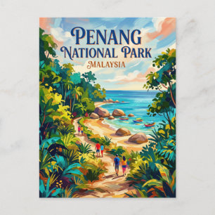 Penang Nationalpark Malaysia Vykort