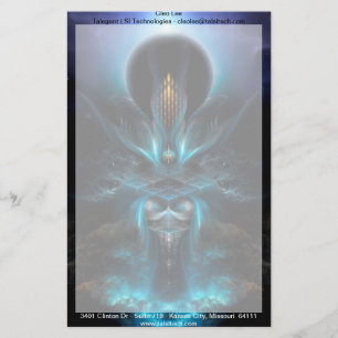 Penapia Fractal Art Brevpapper