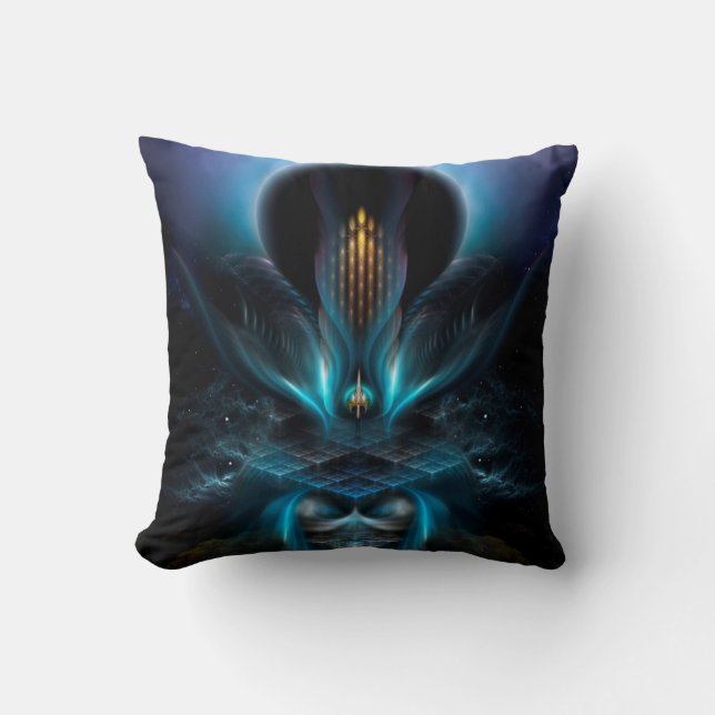 Penapia Fractal Art Decorative Dekorativ kudde (Framsida)