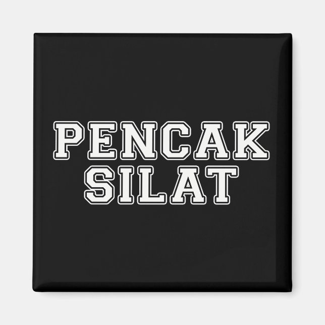 Pencak Silat Magnet (Framsidan)