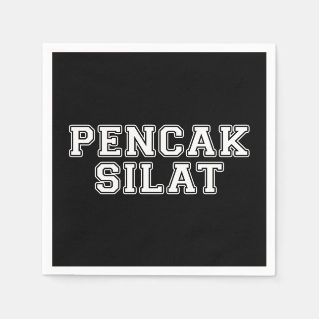 Pencak Silat Pappersservett (Framsidan)