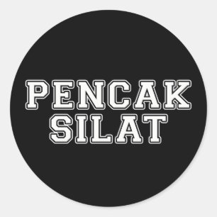 Pencak Silat Runt Klistermärke