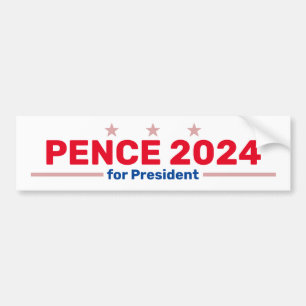 Pence 2024 stötfångare bildekal