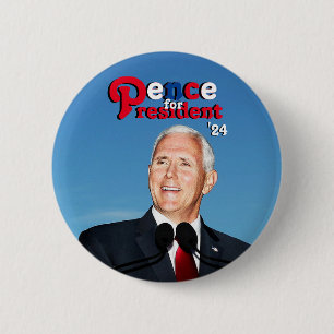 Pence för president "24 knapp