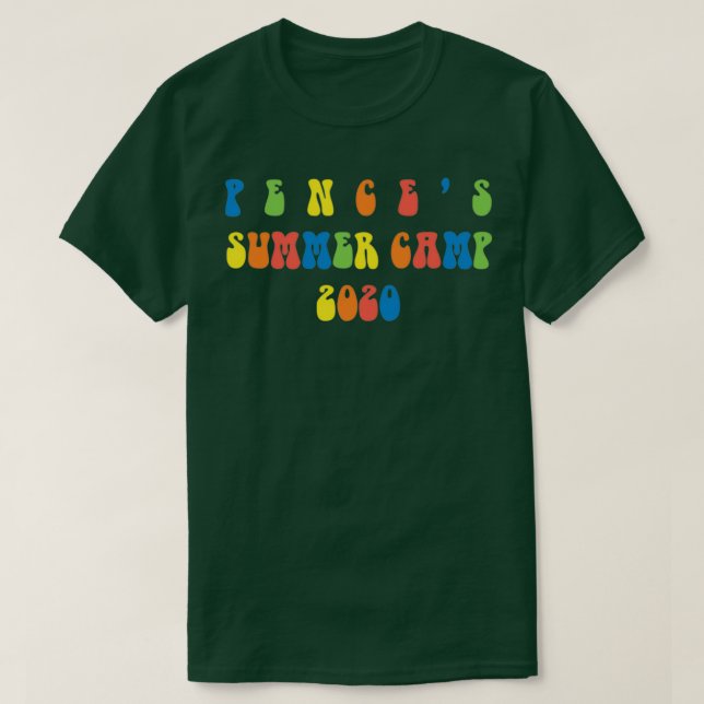 Pence Summer Camp T Shirt (Design framsida)