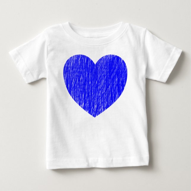 Penciglad i - Blå T-shirt (Framsida)