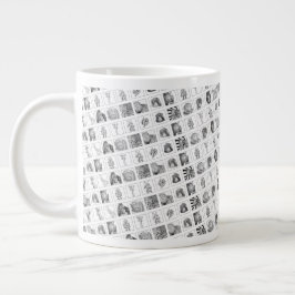 Pencil Animal Collection Mug Jumbo Mugg