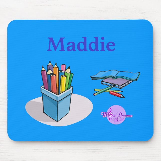 Pencil & Bokar Mousepad Musmatta (Framsidan)