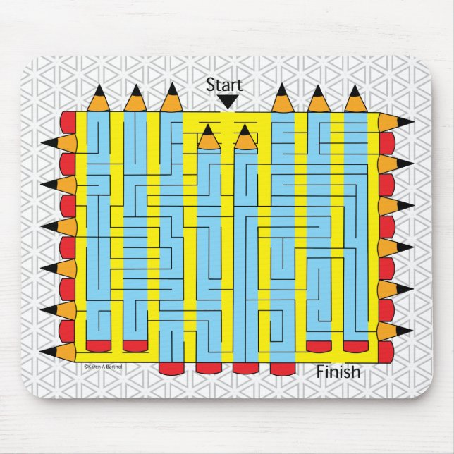 Pencil Maze Musmatta (Framsidan)