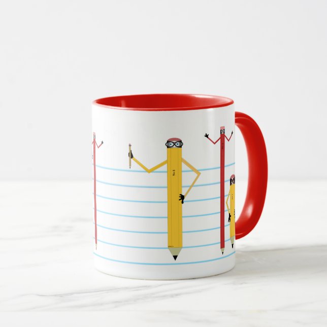 Pencil Mugg (Framsida höger)