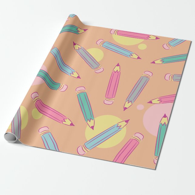 Pencil Party | Presentpapper (Utrullad)